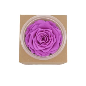 Large Real Touch Rose for Flower Jewelry Gift Box Design on All Occasions