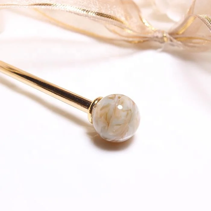 
cellulose acetate hair stick fashion hair accessories plastic stick 