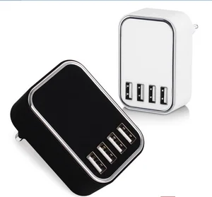 Universal 4 Port USB Wall Charger Mobile Phones & Tablets