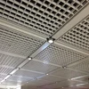 100*100 Aluminum pop open cell ceiling material for interior decoration
