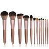 2019 High quality 12pcs makeup brushes set soft synthetic brushes set with OEM/custom logo/private label