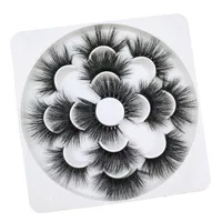 

25 mm hand made real mink 3d mink lashes with private label