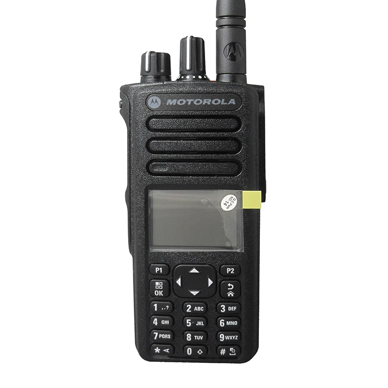 

Motorola Portable Long Range wireless interphone DP4801e/XIR P8668i IP57 Digital Walkie Talkie, Black