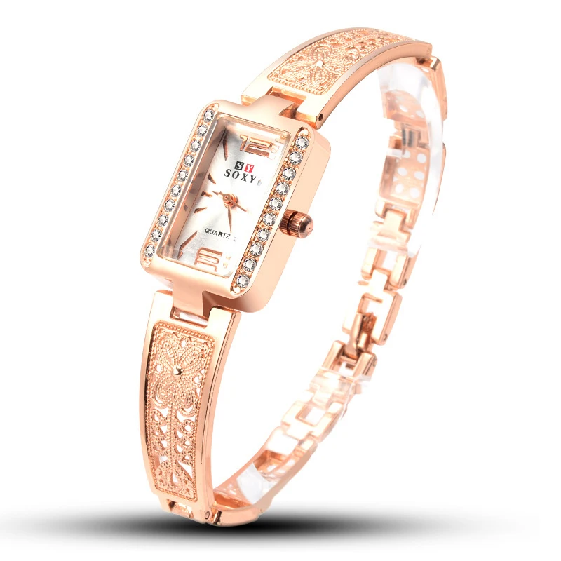 

Top brand luxury watch women bracelet watch rose gold women's watches diamond ladies watch clock relogio feminino reloj mujer