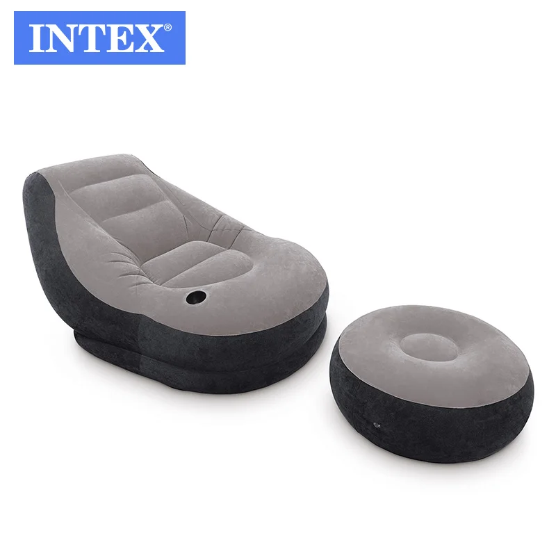
intex 68564 ultra lounge inflatable sofa inflatable chair with ottoman  (60665872105)
