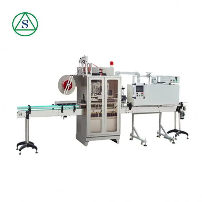 
Smart Beverage Industry bottle neck banding label wrapping machine 