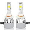 Diesel Auto Three-Color 9005 HB3 Led Headlights COB Bulbs Conversion Kit 6000K 8000LM 60W DC12V-24V Led Light Fog Light