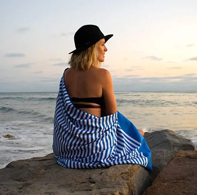 
Brand new microfiber quick dry beach towel travel 