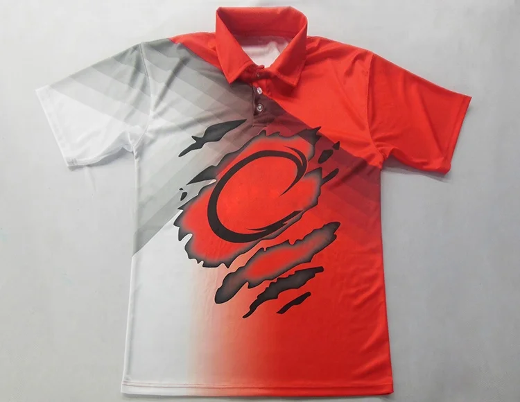 

Hot sell high quality sublimated new design man polo t shirt, Oem color