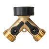 Best-Selling Brass 2 Way Hose Shut-Off Valve