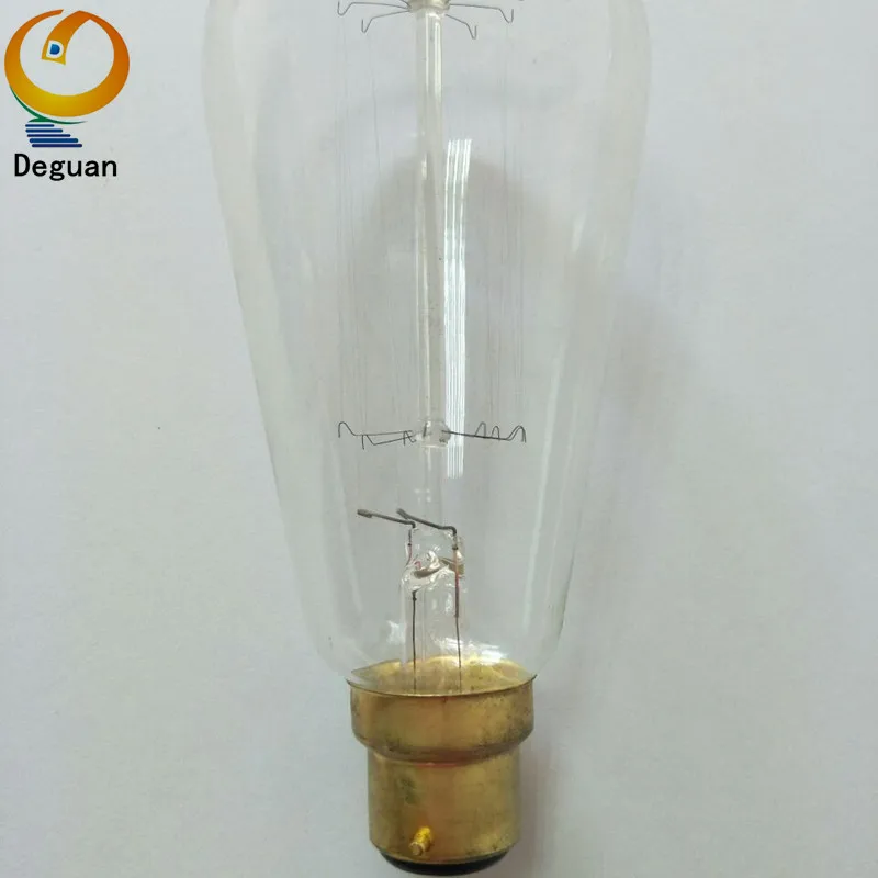 e27 e26 b22 e14 vintage edison light bulb 25w 40w 60w antique incandescent filament lamp