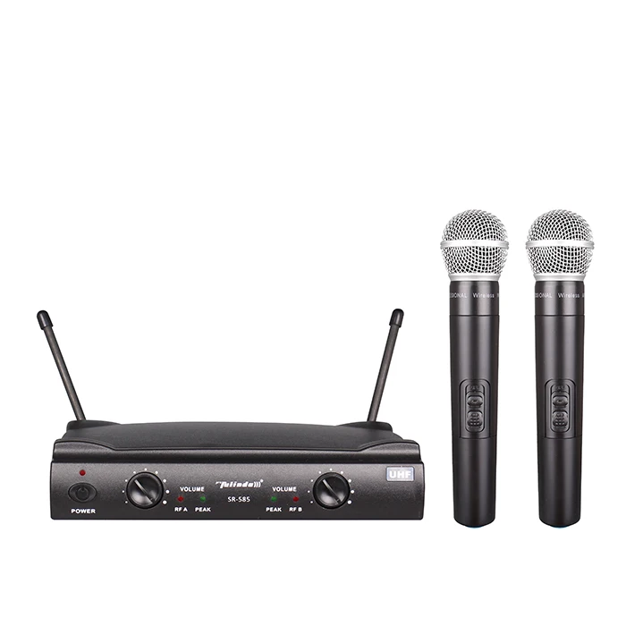 

import no more cables dual channel lavalier lapel microphone with good profit, N/a