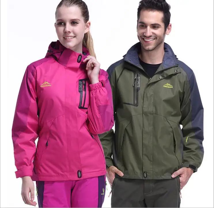 

OEM service waterproof hooded sweatshirt jacket Outdoor Hiking Clothes