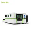 Jinan fiber laser cutting machine with protective and exchange platform with whole protective for cut metal