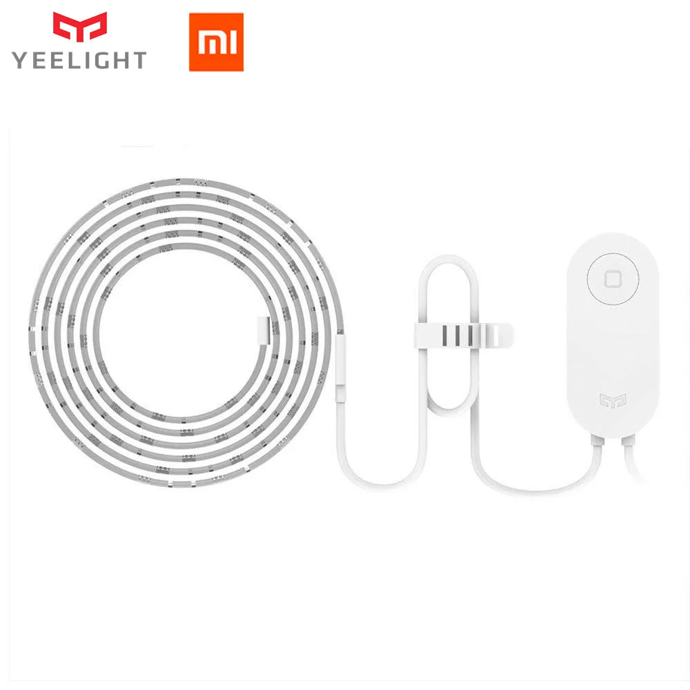Newest Xiaomi Yeelight Smart LED Light Strip WiFi Intelligent Scenes Remote Control DIY Ambient lighting Flexible Ribbon Light