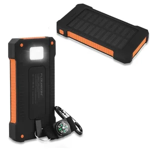Portable Solar Power Bank 10000mAh