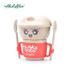 Hot selling rice husk fiber kids dining dinner plate set 5-piece