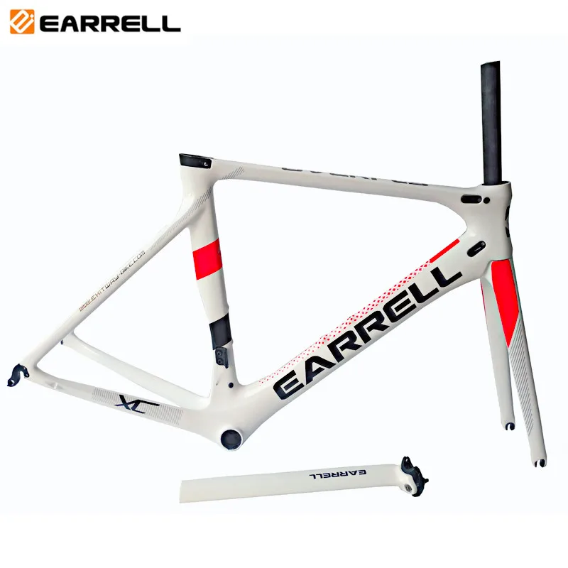 

Full carbon fiber road bike frame Di2 T800 surper-light bicycle frame BB86 50/53/56cm, Can be oem