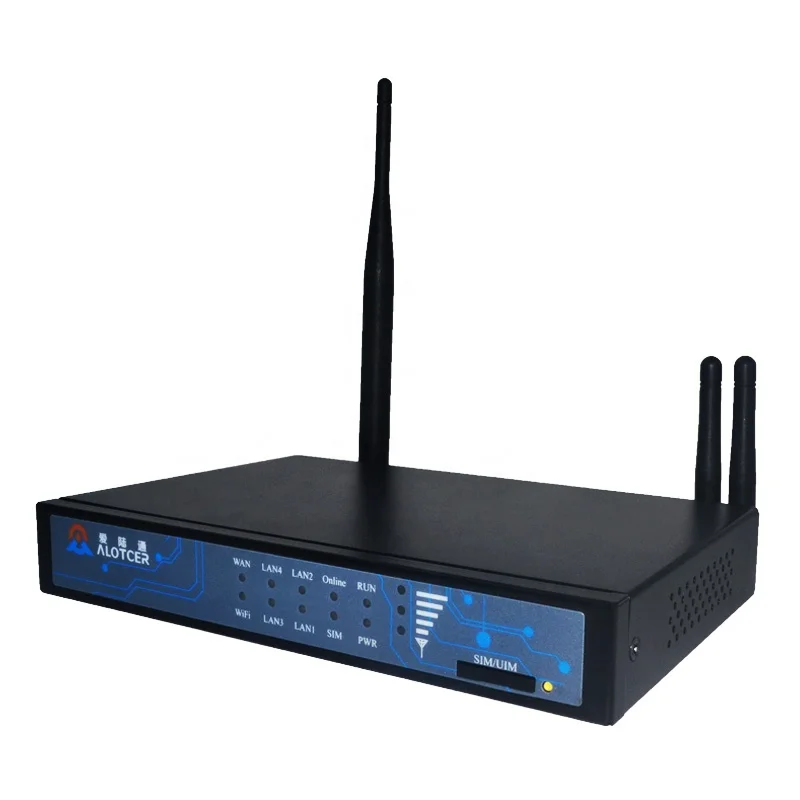 

Competitive price industrial router is a Dual Ethernet port 2G 3G 4G LTE router with advanced software functions, Black