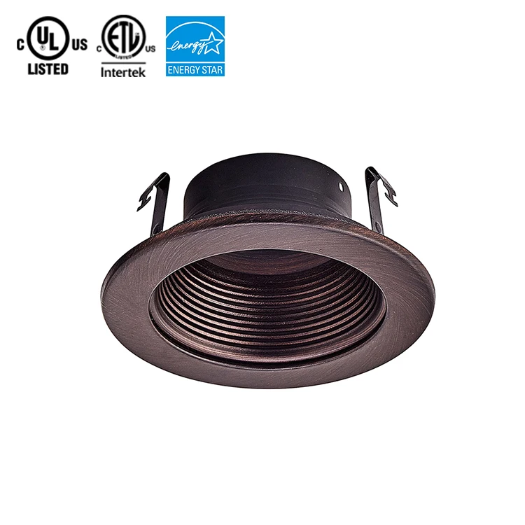 LED downlight led ceiling temperature changing downlight Baffle trim recessed light