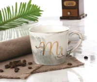 

Popular Marble Milk Mug Porcelain Marble cup