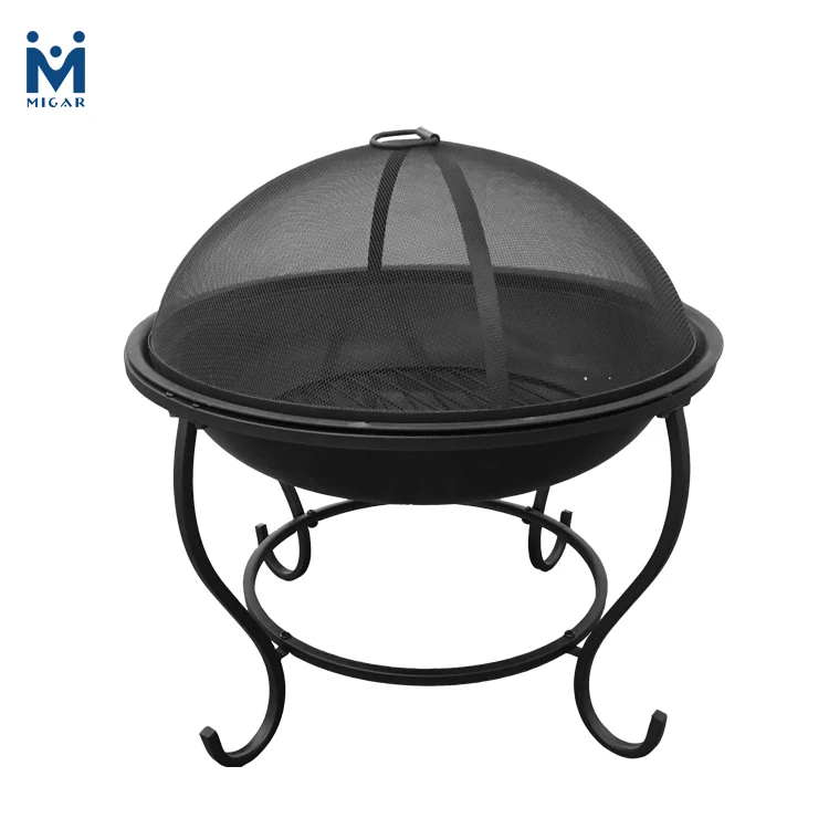 24 Inch Fire Pit Bowl Garden Treasures Fire Pit Steel Outdoor