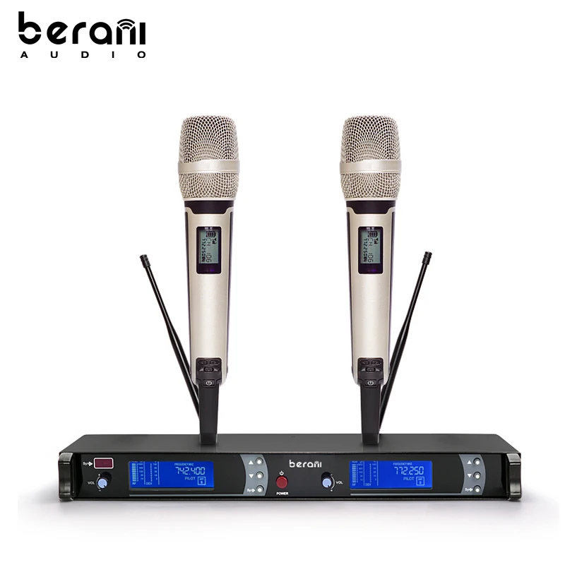 Professional UHF Microphone Wireless Karaoke