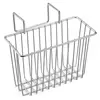 Hot selling kitchen stainless steel wall mounted towel cleaning tools holder metal hanging basket