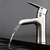 high quality modern ss304 waterfall deck mounted cold brass basin taps garden faucet
