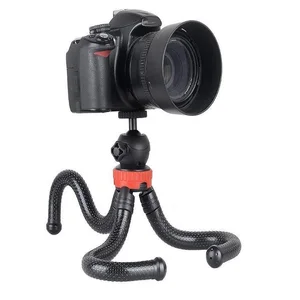 Mini Universal Portable flexible Octopus Cell Phone Tripod for camera and Smartphone with remote  and 360 ball head