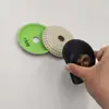 convex pads 4inch "flat bowl-shape" diamond polishing pads
