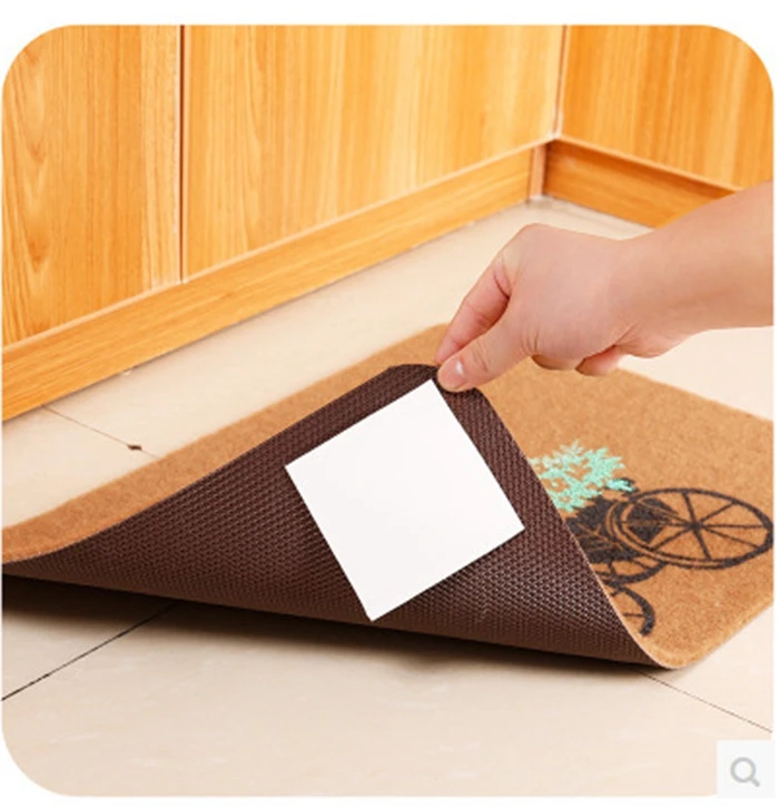 
Best 4 In 1 Anti Curling Pad Non-Slip Washable Gripper Vacuum Tech Keep Your Rug In Place & Make Corner Flat Easily Peel Off 