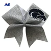 Black Falcons glitter cheer bow for cheerleader girls Customized