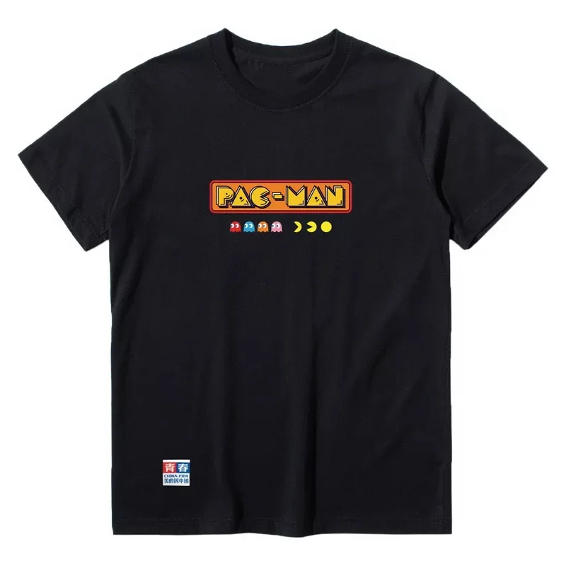 Unisex Loose Style Organic Cotton Custom Printing Men T Shirt