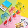Fashion Fruit Outdoor Sandals Indoor Women Pvc Jelly Slippers Crystal Shoes
