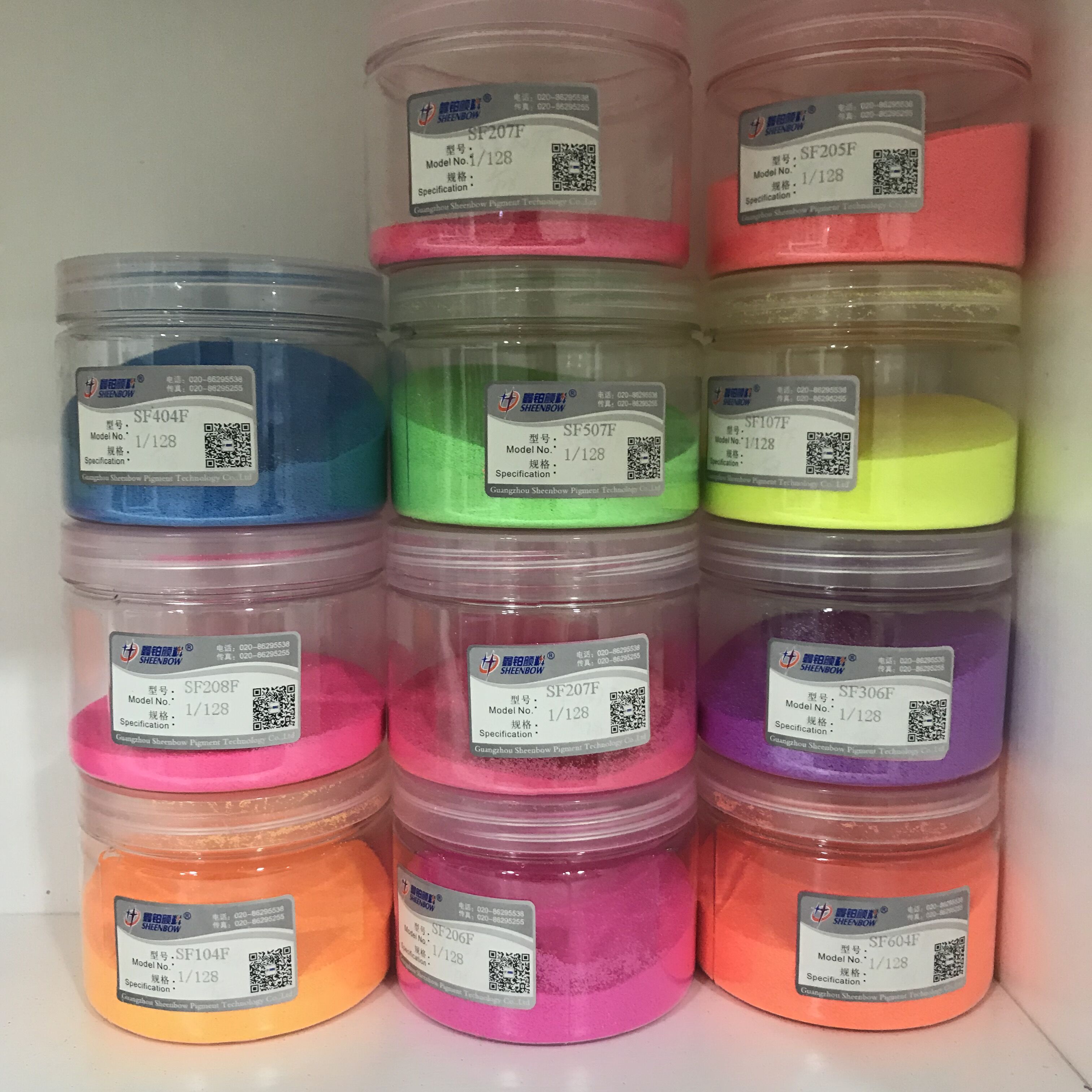 

neon color glitter for nail art & crafts, 10 color
