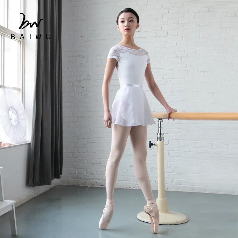 

117341001 High Quality Baiwu Black Leotards Lace Ballet Leotards, Black;white;light pink;light blue;deep purple