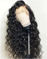 

Premier 150% Density Indian Curly Pre Plucked Human Hair Lace Front Wig Under 100