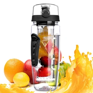 Image of Peddy New Products 1000ml Large Capacity BPA Free Tritan Plastic Water Bottle With Fruit Infuser