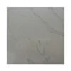 Jumbo size engineered quartz surface white marble veins quartz slab wholesales