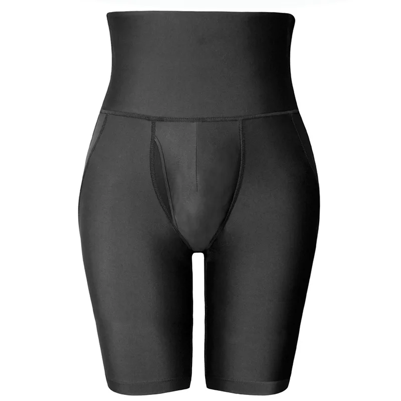 

High Waist Pants Abdomen Belt Lose Weight Shapewear, Black