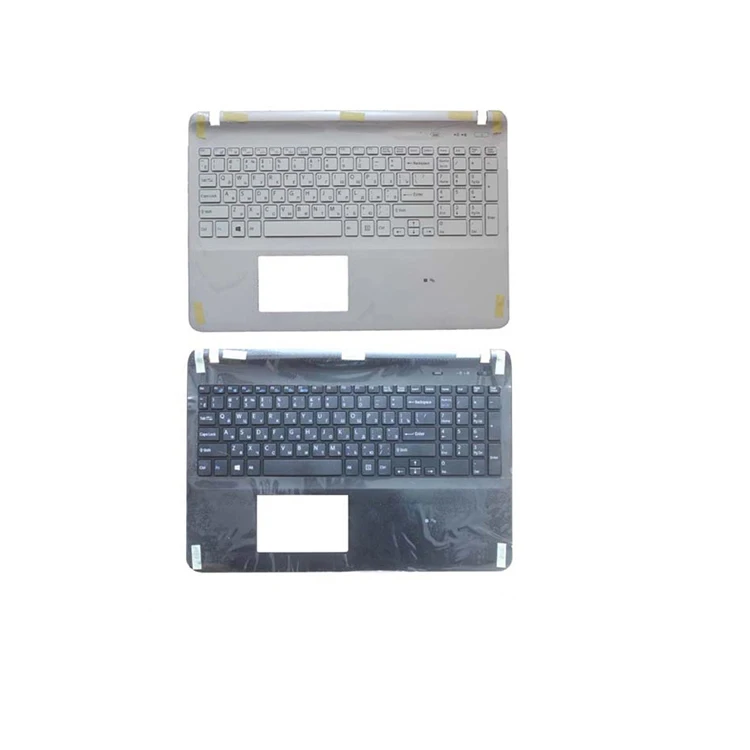 

HK-HHT New Russian keyboard for sony Vaio SVF15 SVF152 FIT15 SVF151 keyboard with Palmrest Cover