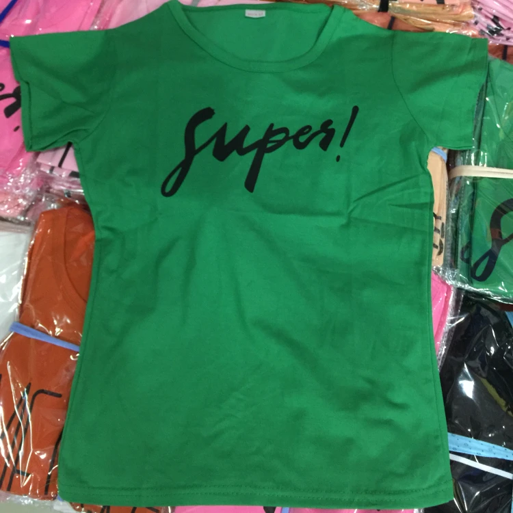 

1dollar low price good quality women cotton t shirts OTW001
