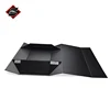 Factory Wholesale Custom Magnetic Closure Flat Packing Rigid Cardboard Black Folding Gift Box