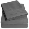 1500/1800 Extra soft brushed microfiber sheet sets with deep pocket