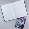 Soft PVC liquid cover shake notebook, water proof notebook with glitter quicksand
