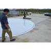 Unique round dance floor wooden white flooring panel for wedding party event ball dancing