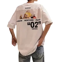 

OEM Service Fashion European Custom Oversized Printing Man T Shirt