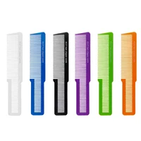 

Pro Salon Hair cuutting Carbon Fiber Comb black white red