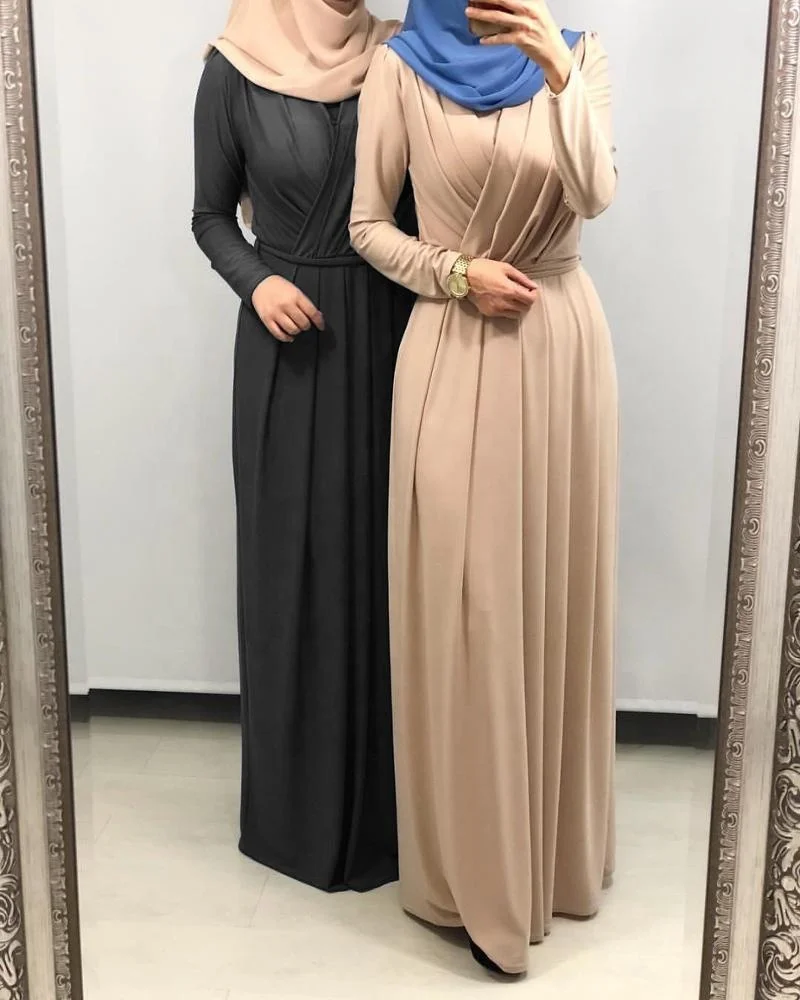 

2019 new arrival muslim dress islamic maix dress